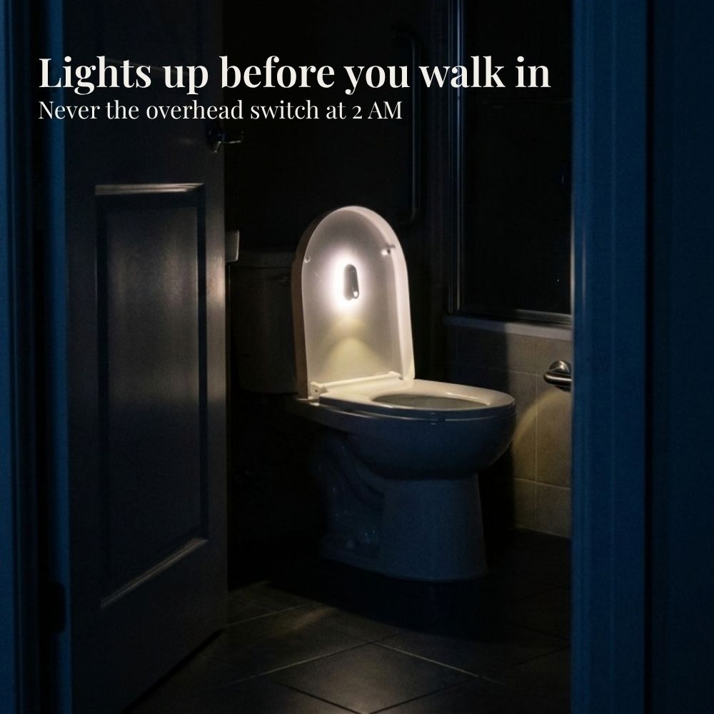 Self-Cleaning UV Toilet Sanitizer & Night Light