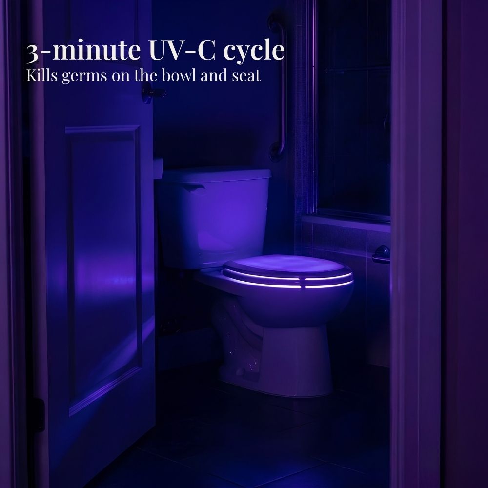 Self-Cleaning UV Toilet Sanitizer & Night Light